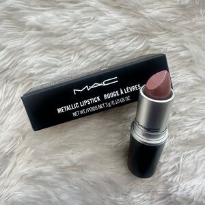 MAC Cosmetics Metallic Lipstick - “ devotional “ Shimmering mauve Pink